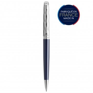 WATERMAN Hémisphère L'Essence du bleu Stylo bille - Bleu - recharge bleue pointe moyenne - Coffret cadeau