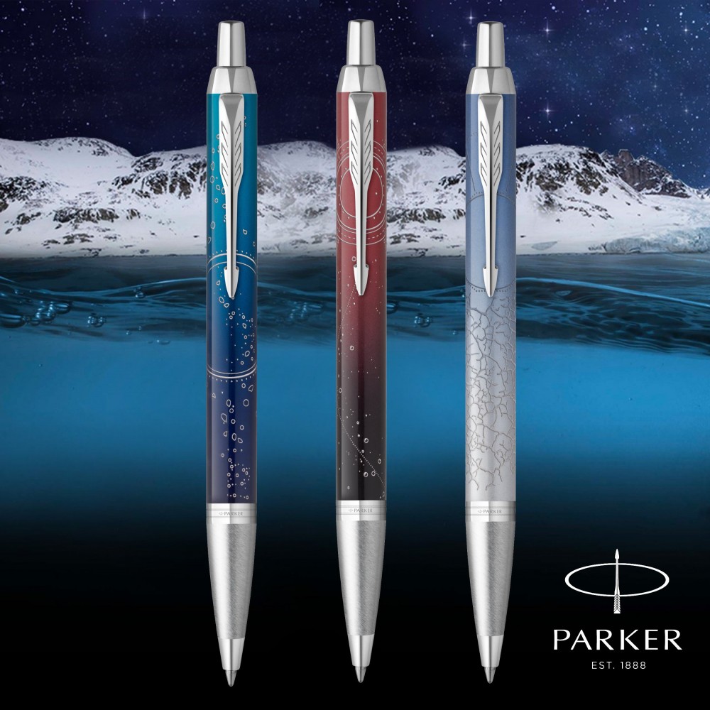 Recharge stylo bille Quink Parker - bleu - pointe moyenne - Recharges -  Encres