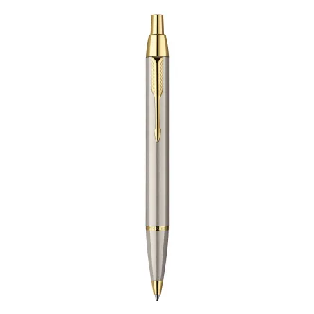 PARKER IM coffret cadeau Duo : Stylo bille et Stylo roller, métal brossé
