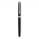 WATERMAN Hemisphere Stylo roller, noir brillant, recharge noire pointe fine, Coffret cadeau