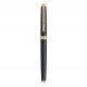 WATERMAN Hemisphere Stylo roller, noir mat, recharge noire pointe fine, Coffret cadeau