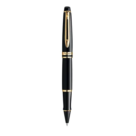 WATERMAN Stylo roller Expert - Noir - recharge noire pointe fine - Coffret cadeau