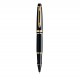 WATERMAN Stylo roller Expert - Noir - recharge noire pointe fine - Coffret cadeau