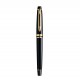 WATERMAN Stylo roller Expert, Noir, recharge noire pointe fine, Coffret cadeau