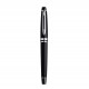 WATERMAN Stylo roller Expert, pointe fine, Noir mate, recharge noire pointe fine, Coffret cadeau