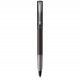 PARKER VECTOR XL Stylo roller - laque noire métallisée sur laiton - recharge noire pointe fine - Coffret cadeau