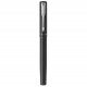 PARKER VECTOR XL Stylo roller, laque noire métallisée sur laiton, recharge noire pointe fine, Coffret cadeau