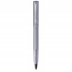 PARKER VECTOR XL Stylo roller - laque bleu-argent métallisée sur laiton - recharge noire pointe fine - Coffret cadeau