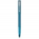 PARKER VECTOR XL Stylo roller - laque turquoise métallisée sur laiton - recharge noire pointe fine - Coffret cadeau