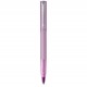 PARKER VECTOR XL Stylo roller - laque lilas métallisée sur laiton - recharge noire pointe fine - Coffret cadeau