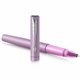 PARKER VECTOR XL Stylo roller, laque lilas métallisée sur laiton, recharge noire pointe fine, Coffret cadeau