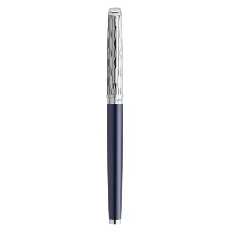 WATERMAN Hémisphère L'Essence du bleu Stylo roller, Bleu, recharge noire pointe fine, Coffret cadeau 