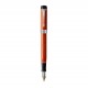 PARKER Duofold Centennial Stylo plume - Big Red Vintage - Plume fine en or 18K - Coffret cadeau