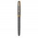 PARKER Sonnet Stylo plume, argent ciselé, Plume fine 18 carats, Coffret cadeau