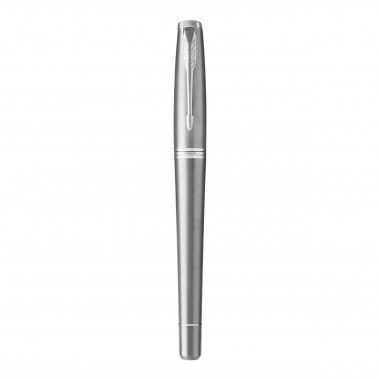 PARKER Urban Stylo plume - Métro métallique - Plume moyenne - encre bleue - Coffret cadeau