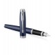 PARKER IM Stylo plume, bleu mat, encre bleue, Coffret cadeau