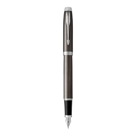 PARKER IM Stylo plume - espresso intense - plume fine - encre bleue - Coffret cadeau