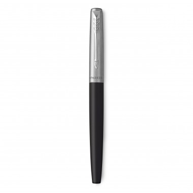 PARKER Jotter Stylo plume - noir Bond Street - plume moyenne - encre bleue - Coffret cadeau