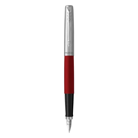PARKER Jotter Originals Stylo plume, rouge, Plume moyenne, sous blister