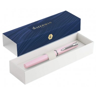 WATERMAN Allure Pastel Stylo plume, rose pastel, plume fine, encre bleue, Coffret cadeau 