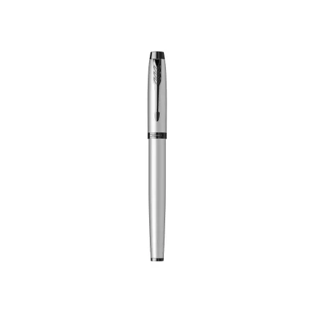 PARKER IM Monochrome Stylo plume, Gris mat, Plume moyenne, encre bleue, Coffret cadeau