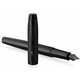 PARKER IM Monochrome Stylo plume, Noir Mat, Plume moyenne, encre bleue, Coffret cadeau