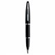 WATERMAN Carène Stylo plume - Noir brillant - plume moyenne 18K - encre bleue - Coffret cadeau