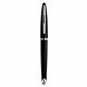 WATERMAN Carène Stylo plume, Noir brillant, plume moyenne 18K, encre bleue, Coffret cadeau