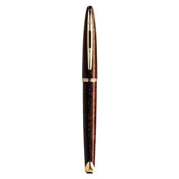 WATERMAN Carène Stylo plume, Ambre, plume moyenne 18K, encre bleue, Coffret cadeau