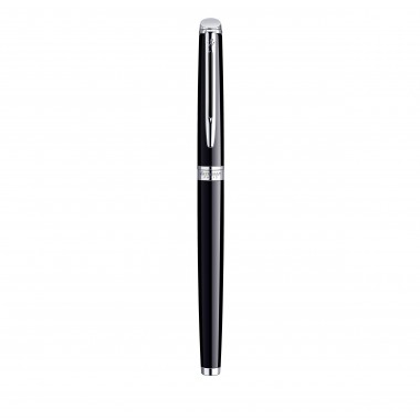 WATERMAN Hemisphere Stylo plume - noir brillant - plume moyenne - encre bleue - Coffret cadeau