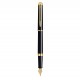 WATERMAN Hemisphere Stylo plume - noir brillant - plume fine - encre bleue - Coffret cadeau