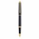 WATERMAN Hemisphere Stylo plume - noir mat - plume fine - encre bleue - Coffret cadeau