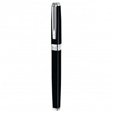 WATERMAN Exception Stylo plume fin - Noir - plume fine 18K - encre bleue - Coffret cadeau