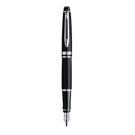 WATERMAN Expert Stylo plume - Noir mat - plume moyenne - encre bleue - Coffret cadeau