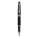 WATERMAN Expert Stylo plume - Noir mat - plume moyenne - encre bleue - Coffret cadeau