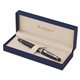 WATERMAN Expert Stylo plume, Noir mat, plume moyenne, encre bleue, Coffret cadeau