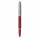 PARKER 51 Stylo Plume - Corps Résine Bordeau + Capuchon inox poli - Plume fine - Coffret cadeau