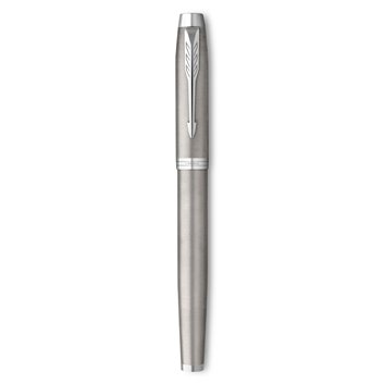 PARKER IM ESSENTIEL Stylo plume - Acier - Plume fine - encre bleue - Coffret cadeau