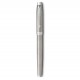 PARKER IM ESSENTIEL Stylo plume, Acier, Plume moyenne, encre bleue, Coffret cadeau