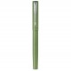 PARKER VECTOR XL Stylo plume, laque verte métallisée sur laiton, plume moyenne, encre bleue, Coffret cadeau