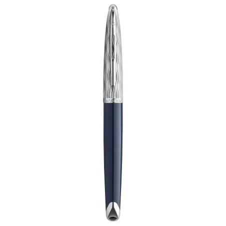 WATERMAN Carène L'Essence du bleu Stylo plume, Bleu, plume moyenne 18K, encre bleue, Coffret cadeau