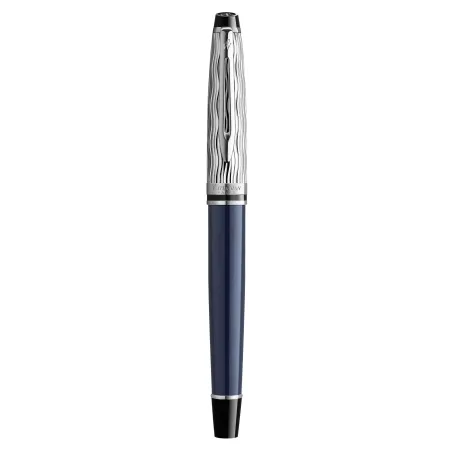 WATERMAN Expert L'Essence du bleu Stylo plume, Bleu, Plume fine, encre bleue, Coffret cadeau