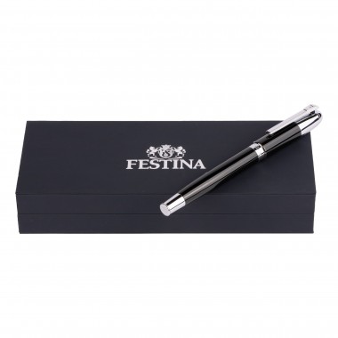 Stylo roller Classicals FESTINA Chrome Black