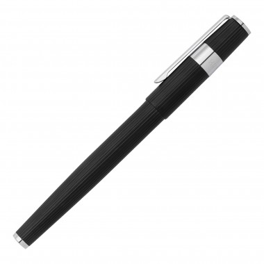 Stylo Plume HUGO BOSS Gear Pinstripe Black / Chrome