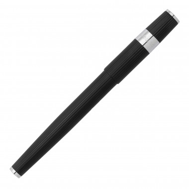 Stylo Plume HUGO BOSS Gear Pinstripe Black / Chrome