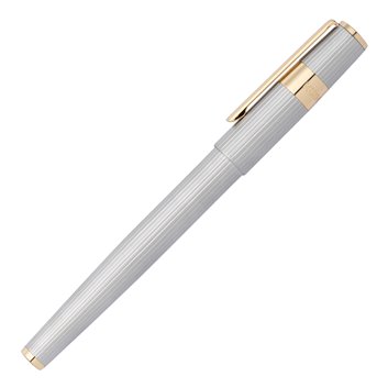 Stylo Plume HUGO BOSS Gear Pinstripe Silver / Gold