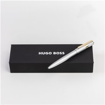 Stylo Bille HUGO BOSS Gear Pinstripe Silver / Gold