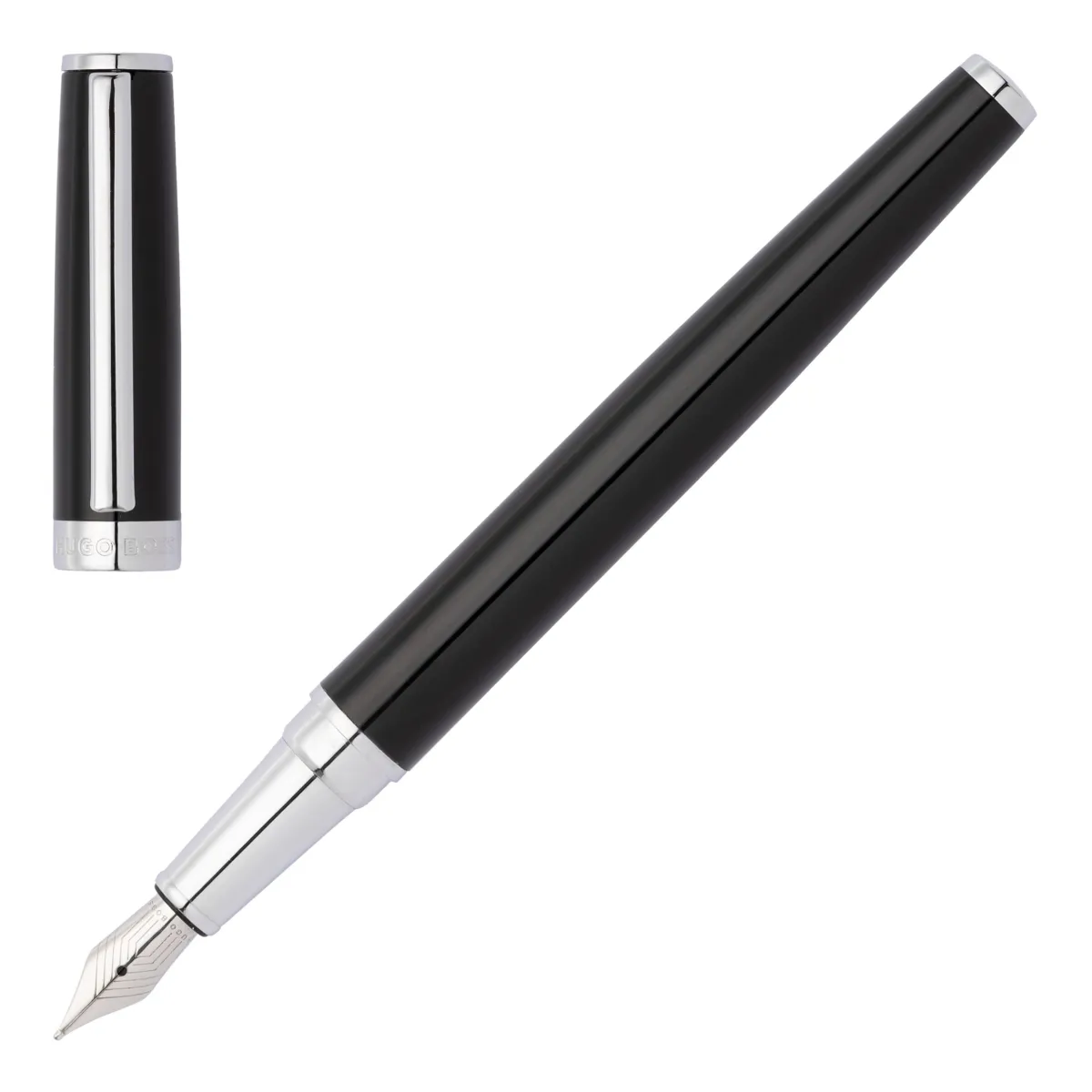 Stylo Plume M HUGO BOSS Gear Icon Black