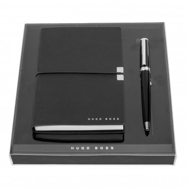 Parure HUGO BOSS HUGO BOSS (Stylo Bille HUGO BOSS & Carnet HUGO BOSS A6)