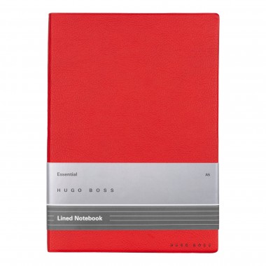 Carnet HUGO BOSS A5 Essential Storyline Red Lined